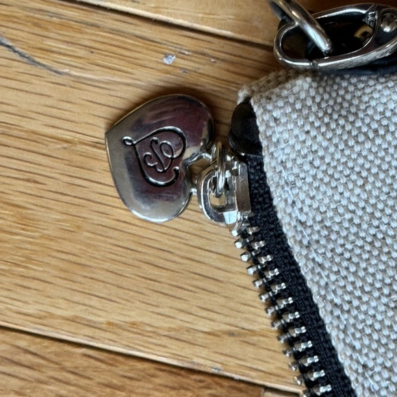 BRIGHTON Scottie DOG Canvas Shoulder Bag Crossbody NWT - Picture 9 of 9